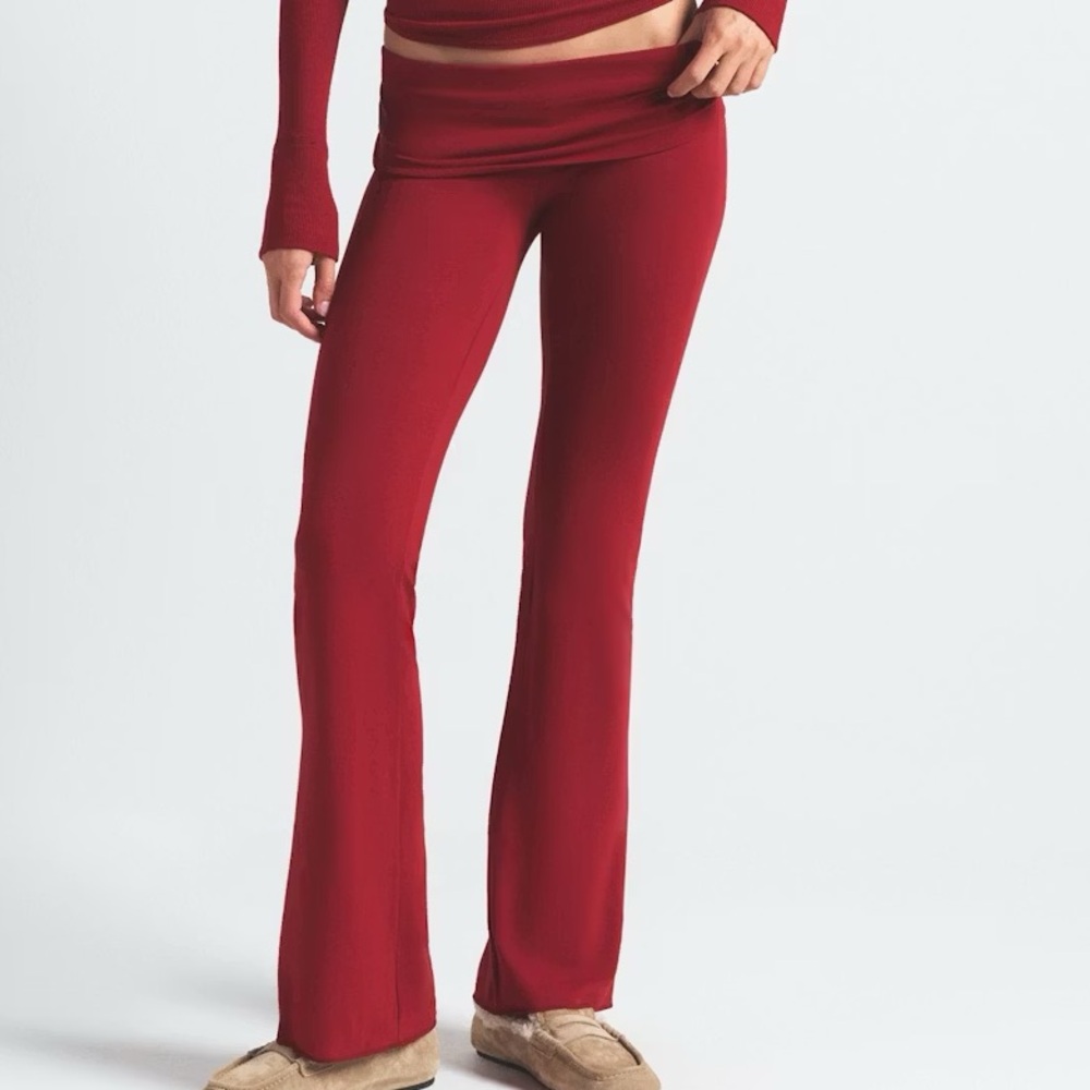 SKIMS Cotton Jersey foldover pant